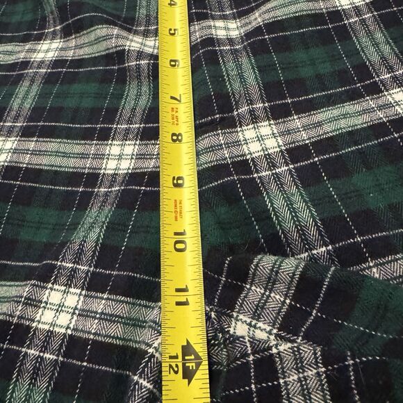 Brandy Melville John Galt High Rise Trousers Pants One Size Plaid Green Checker - Picture 7 of 8